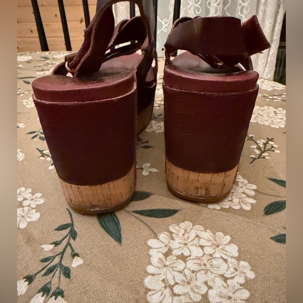 Antelope Platform Slingback Sandals size 41 women’s 10 - Picture 3 of 8
